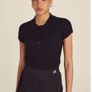 ELEA RIB KNIT POLO by Malbon
